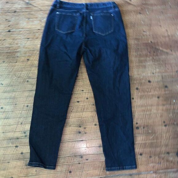 Sene dark wash straight leg high waist normcore 36 air jeans - Picture 4 of 4